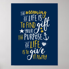 ポスタ感動的やる気を起こさせるー・ライフ・引用文 ポスター