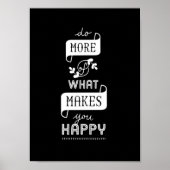 ポスタ感動的ー引用文がアップすると幸せになる ポスター (正面)