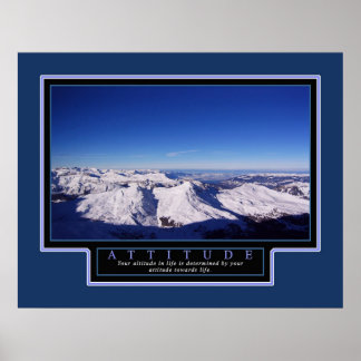 ポスタ感動的ー「姿勢」 22x28 ポスター