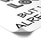 ポスタ扱いにくーを見おもしろいる ポスター (角)