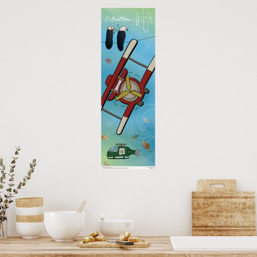 ポスタ書ー – 空 ポスター (キッチン)