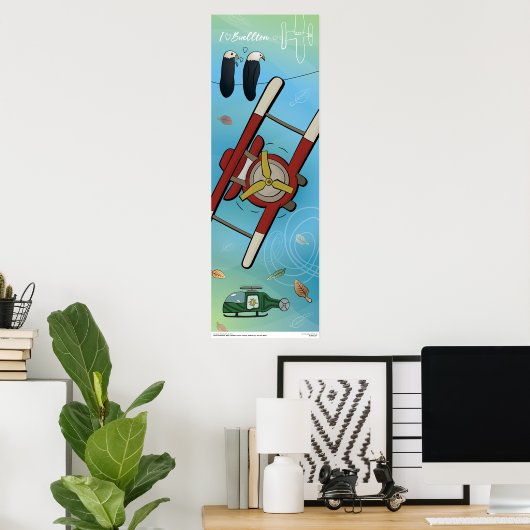 ポスタ書ー – 空 ポスター (ホームオフィス)