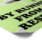 ポスタ走ーSiの責遠くに任からおもしろいの ポスター (角)