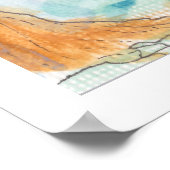 ポスタ遠くにーと一緒に飛行 ポスター (角)