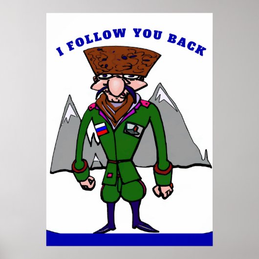 ポスタ間抜けー、露出トロール ポスター (正面)