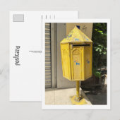 ポスタ・ベ・テルグラフ・テシュキラト(PTT)はがき ポストカード (正面/裏面)