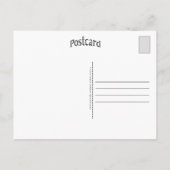 ポスタ・ベ・テルグラフ・テシュキラト(PTT)はがき ポストカード (裏面)