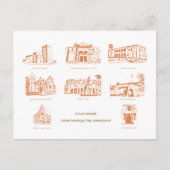 ポスティシャルゾナコロニアル、サント・ドミンゴ、ドム代表。 ポストカード (正面)