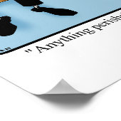 ポストおもしろいオフィスメールのユーモアのポスター ポスター (角)