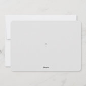 ポストおもしろいCOVID最終的に家を出るグレーの写真 シーズンカード (裏面)