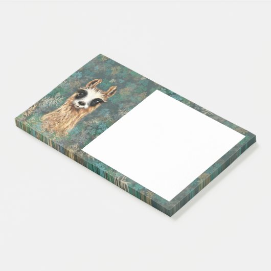 ポストおもしろいNotes好奇心ベビーラマ ポストイット (アングル)