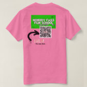 ポストで修正します Tシャツ | 映画製作者ユーモアTシャツ | (デザイン裏面)