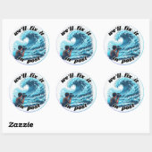 ポストで修正する – Tsunami ラウンドシール (シート)