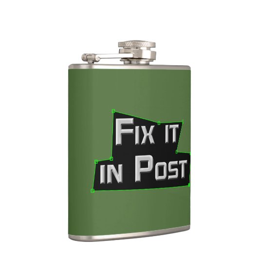 "ポストで修正" VFX / Visual Effects フラスク (右)