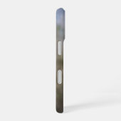 ポストに止まるカモメ iPhone 16ケース (右側面)