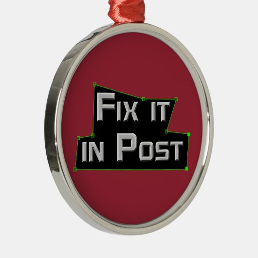 "ポストのそれを" VFXのオーナメント固定して下さい メタルオーナメント (右)