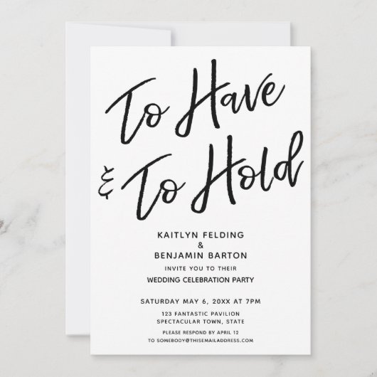 ポストのカジュアルイベント 招待状 (正面)