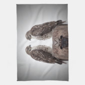 ポストのタカ キッチンタオル (縦)