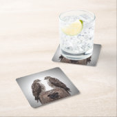 ポストのタカ スクエアペーパーコースター (インサイチュ)