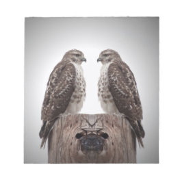 ポストのタカ ノートパッド