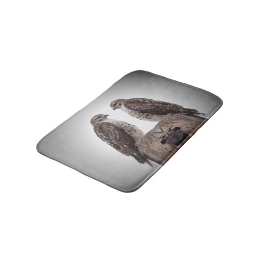 ポストのタカ バスマット (アングル)