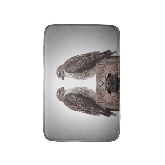 ポストのタカ バスマット (正面縦)