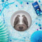 ポストのタカ ペーパープレート (パーティー)