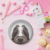 ポストのタカ ペーパープレート (パーティー)