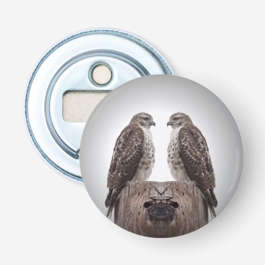 ポストのタカ 栓抜き (正面)