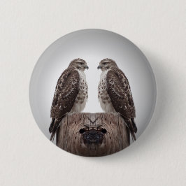 ポストのタカ 缶バッジ