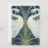 ポストのブランチ結婚招待状 招待状 (裏面)