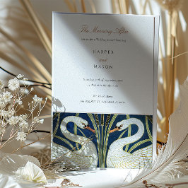 ポストのブランチ結婚招待状 招待状