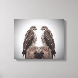 ポストのホークス キャンバスプリント