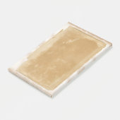 ポストのヴィンテージのブラウン古いFiloのページ ポストイット (アングル)