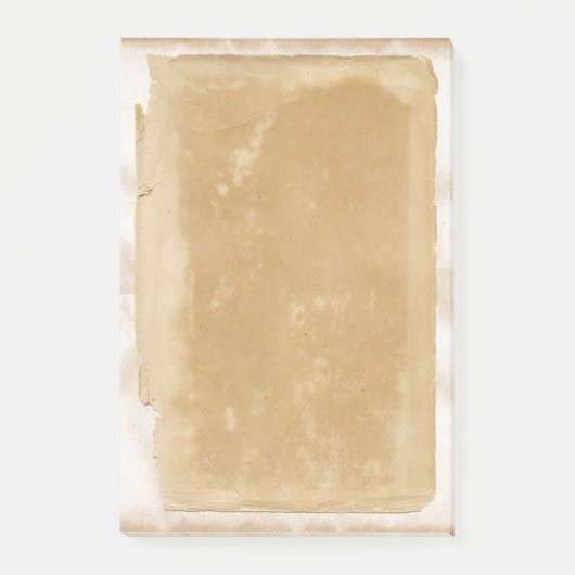 ポストのヴィンテージのブラウン古いFiloのページ ポストイット (正面)