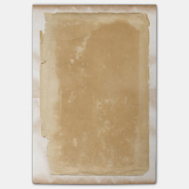 ポストのヴィンテージのブラウン古いFiloのページ ポストイット