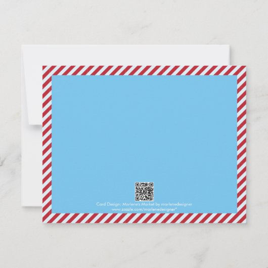 ポストの引っ越しましたカード 案内状 (裏面)