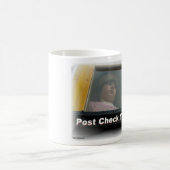 ポストの点検のスクールバスのマグ コーヒーマグカップ (中央)