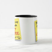 ポストの熱いコーヒー-マグ マグカップ (中央)