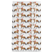 ポストの純血種の競馬馬のギフトバッグに スモールペーパーバッグ (正面)