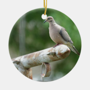 ポストの鳩 セラミックオーナメント