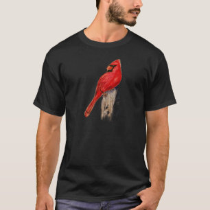 ポストの(鳥)ショウジョウコウカンチョウ Tシャツ