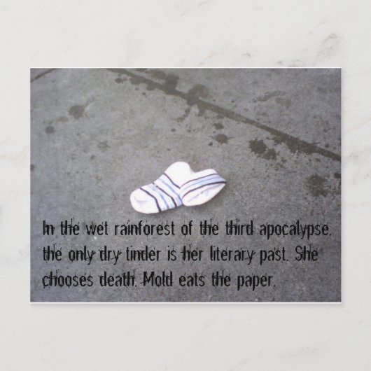 ポストアポカリプスフィン#5のはがき ポストカード (正面)