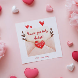 ポストイットで最高のバレンタインデーの挨拶 カード