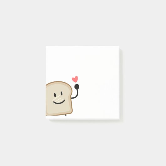 ポストイットノートのトースト ポストイット (正面)