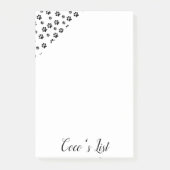 ポストイットノートは猫の子猫の犬の子犬 ポストイット (正面)