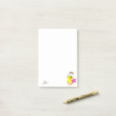 ポストイットノートイエローシック虹 ポストイット (デスク上)