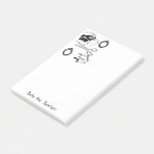 ポストイットノートカラーリングバーバーバーショップ理容師 ポストイット (アングル)