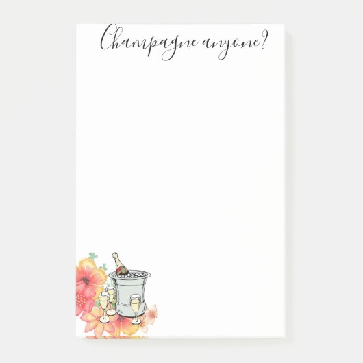 ポストイットノートシャンパン ポストイット (正面)
