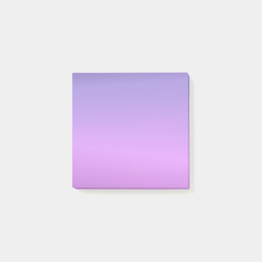 ポストイットノートスターリーパープル風景文房具 ポストイット (正面)